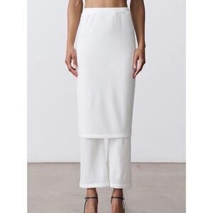 The Regular Program Knit Pant/Skirt white XS